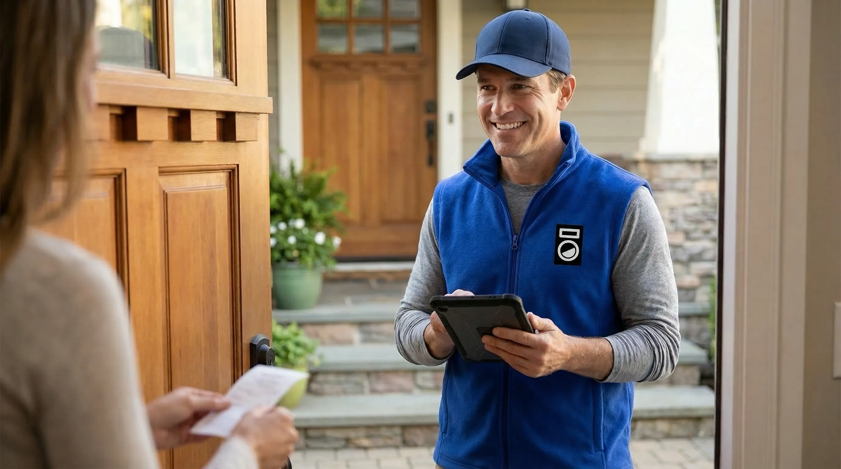LaundryTask professional door-to-door laundry service providing convenient wash fold pickup and delivery right at your doorstep